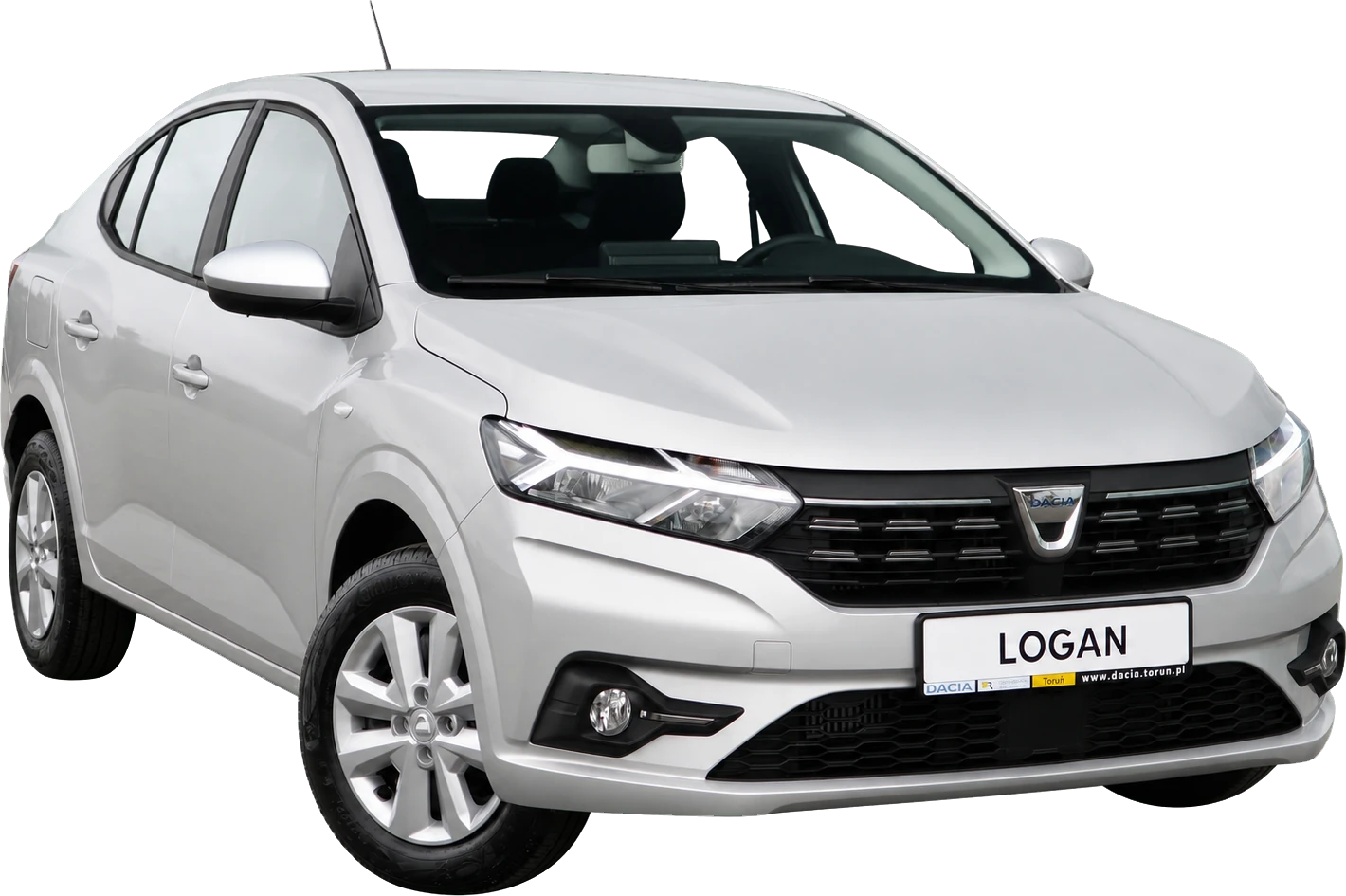 Srebrna Dacia Logan