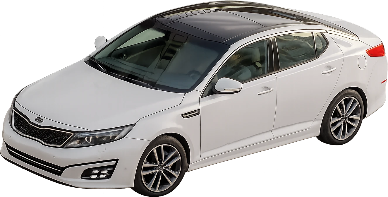 Biała Kia Optima